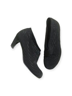 UNITED NUDE FOLD MID BLACK SHOE BOOTIES. Size 36